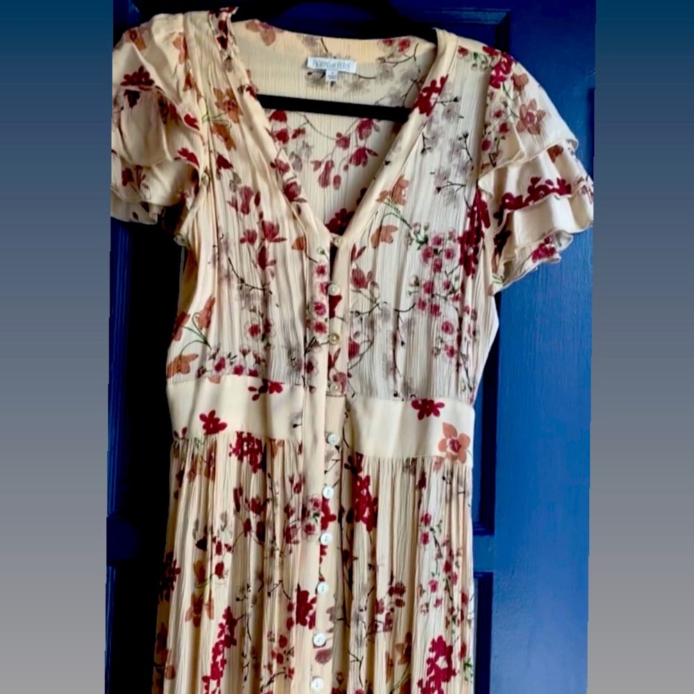 Maxi button up dress